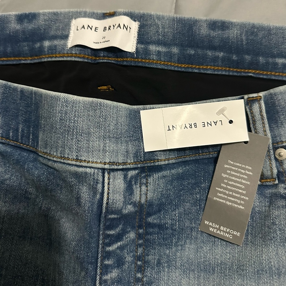 Lane Bryant Tighter tummy Pull On Flare Jeans